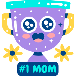 la mejor mamá sticker