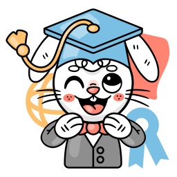 graduación sticker