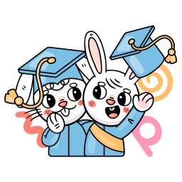 graduación sticker