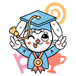 graduación sticker