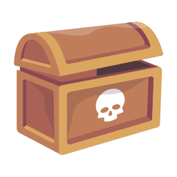 Treasure chest Stickers - Free miscellaneous Stickers