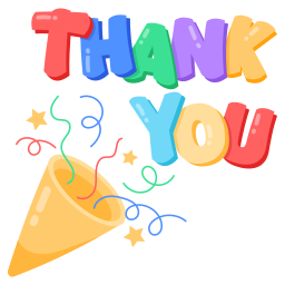 Thank You Sticker - Royalty-Free GIF - Animated Sticker - Free PNG -  Animated Icon