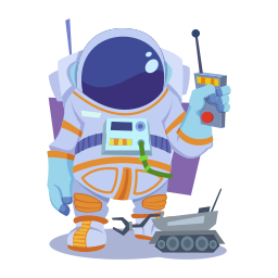 astronauta sticker