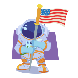 astronauta sticker