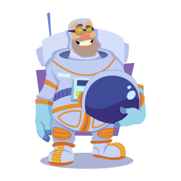 astronauta sticker