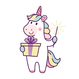 unicornio sticker