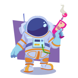 astronauta sticker