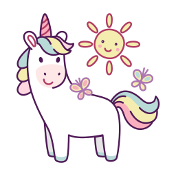 unicornio sticker