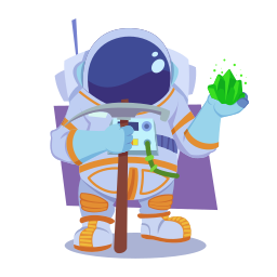 astronauta sticker