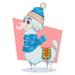 lama sticker