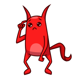 demonio sticker