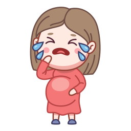 llorar sticker