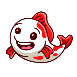 pez koi sticker