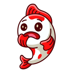 pez koi sticker