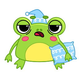 Frog Stickers - Free animals Stickers