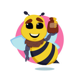 abeja sticker