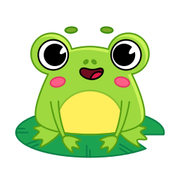 Free Frog Stickers, + 132 stickers (SVG, PNG)