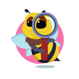 abeja sticker