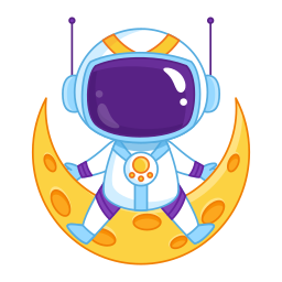 astronauta sticker