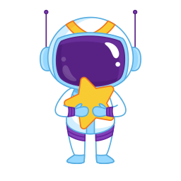 astronauta sticker