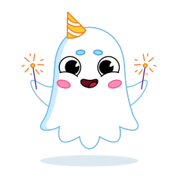 fantasma sticker