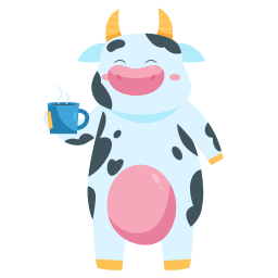 vaca sticker