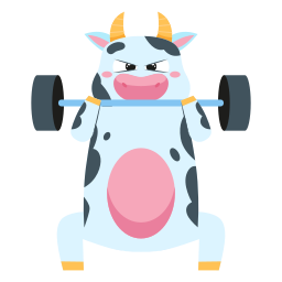 vaca sticker