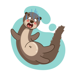 nutria sticker