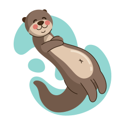 nutria sticker