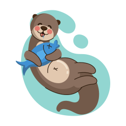 nutria sticker