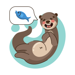 nutria sticker