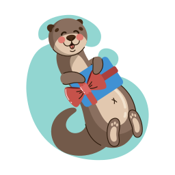 nutria sticker