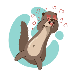 nutria sticker