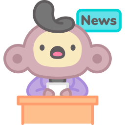 informe de noticias sticker