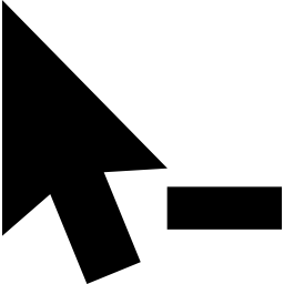 Delete Cursor - Free arrows icons