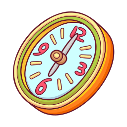 reloj sticker