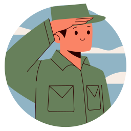 militar sticker