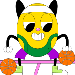 baloncesto sticker