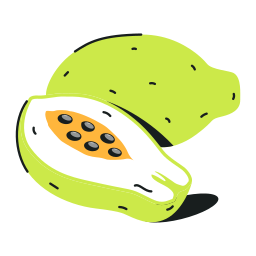 papaya sticker