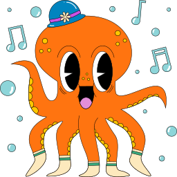 pulpo sticker