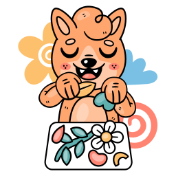 flor sticker