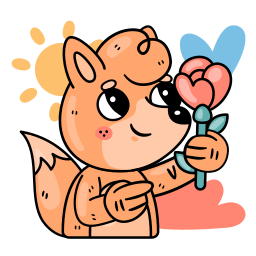 rosa sticker