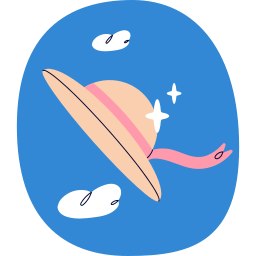 sombrero para el sol sticker