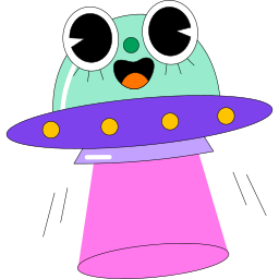 extraterrestre sticker