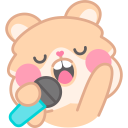 Singer Stickers - Free music Stickers