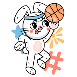 basquetebol sticker