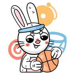 basquetebol sticker