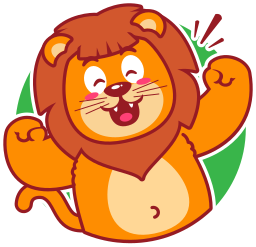 león sticker