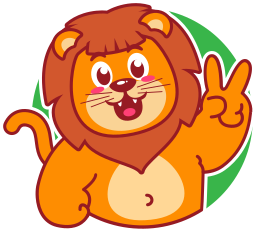 león sticker