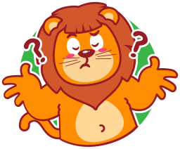 león sticker